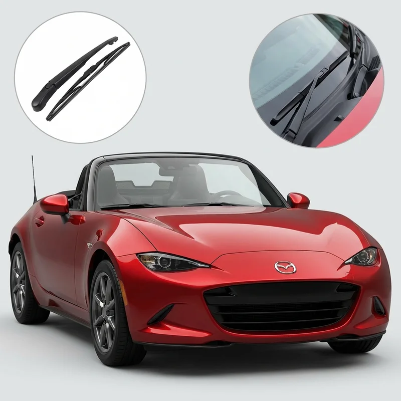 Passenger Side Wiper Blade for Mazda MX-5 Miata (2006 - 2025) - 1